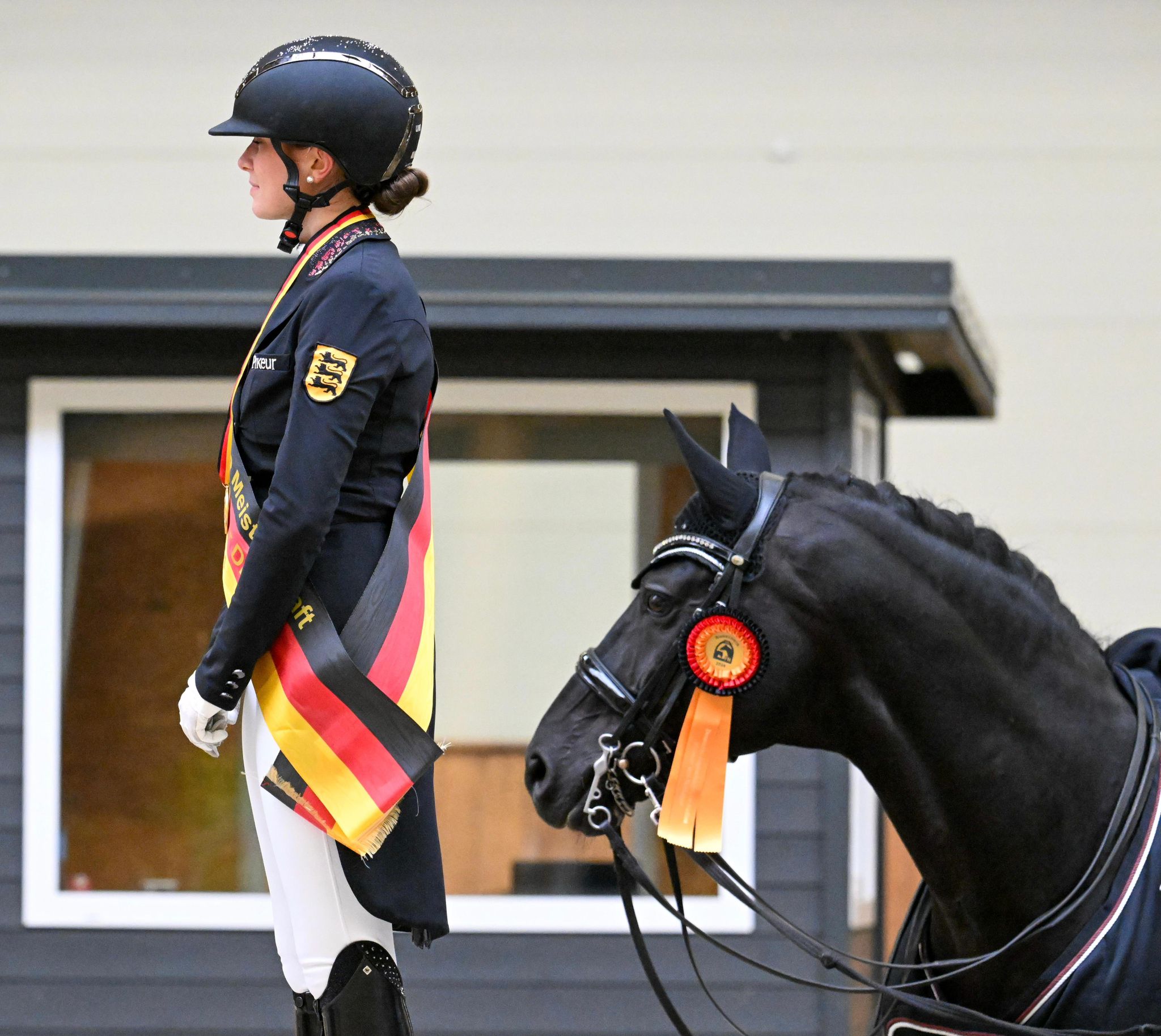 Pia Casper mit Birkhof´s Fair Game OLD im Bundesnachwuchskader